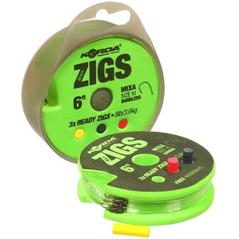 Zig Rigs 3X Korda Karper Onderlijn