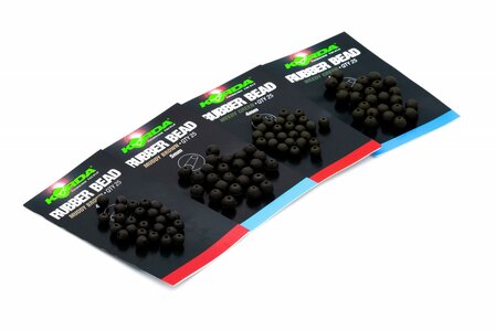 4MM &amp; 5MM Rubber Beads Korda