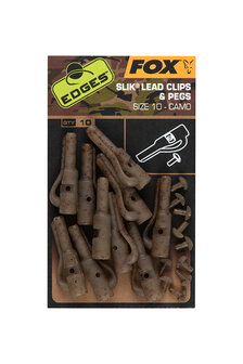 Camo Size Safety Lead Clip &amp; Pegs 