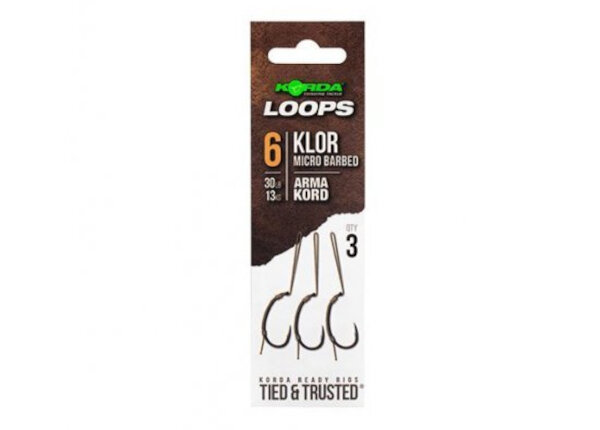 Klor Ready Tied Rigs Korda Karper Onderlijn