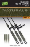 Naturals Leadcore Heli Rig Leaders Fox