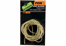 Hook Silicone Trans Khaki SZ 10 -7 X1.5M Edges Fox