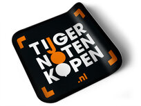 Tijgernotenkopen.nl Sticker